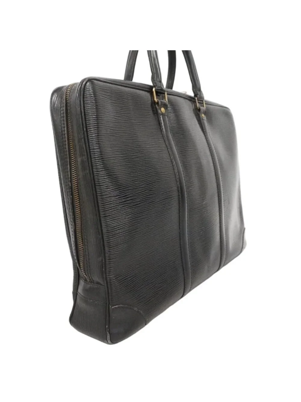 Louis Vuitton Briefcase Epi Porte Documents Voyage Noir